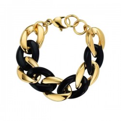 Pulsera de Acero Chapado...